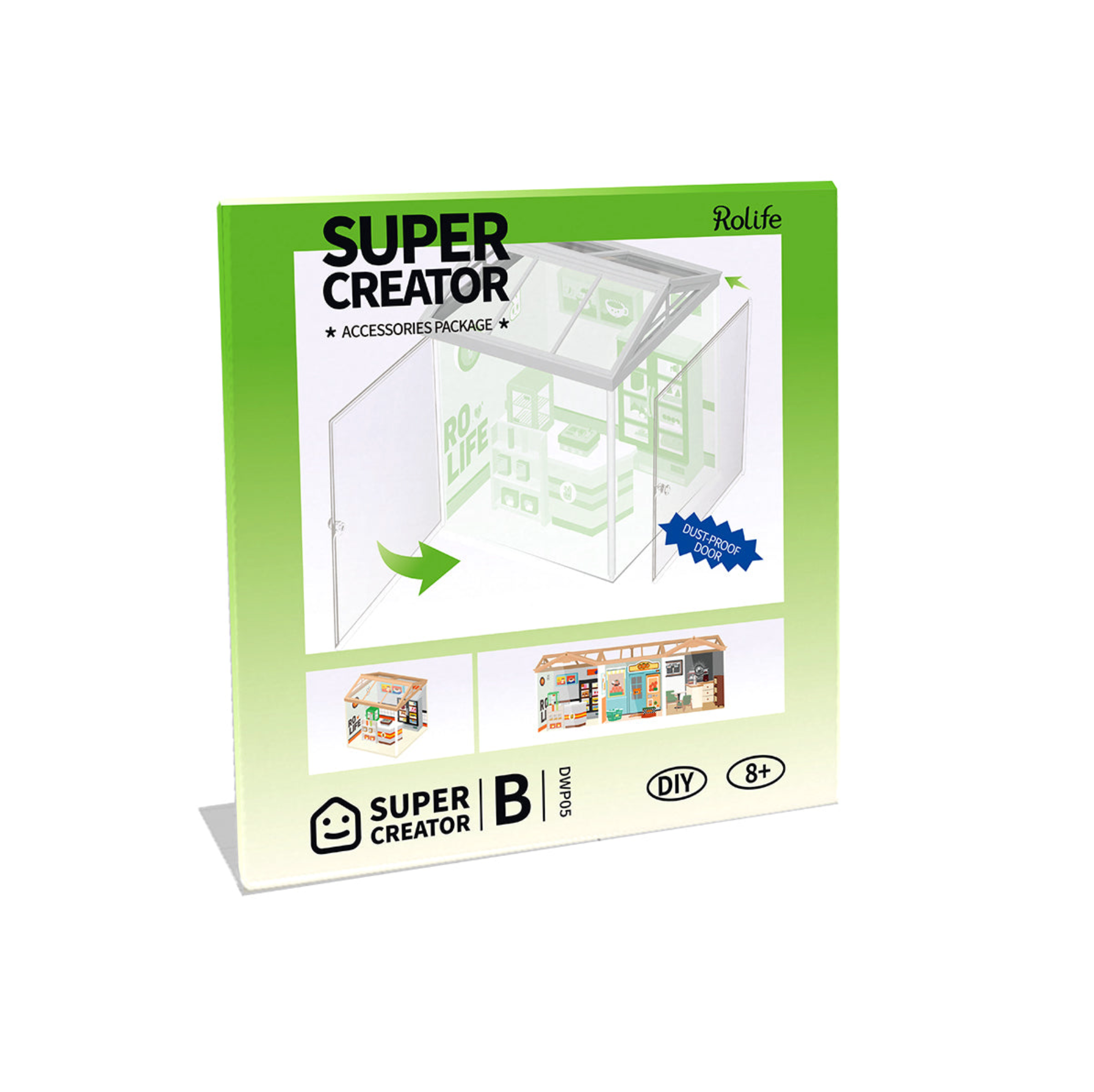 ROBOTIME Dust-proof Door - Super Creator