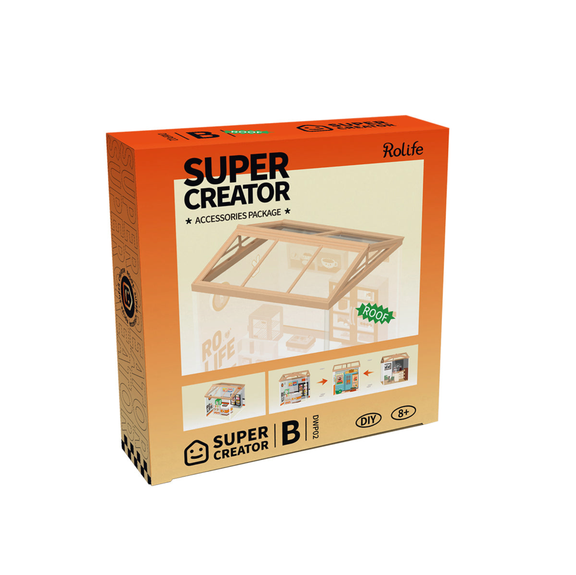 ROBOTIME Dust-proof Roof - Super Creator