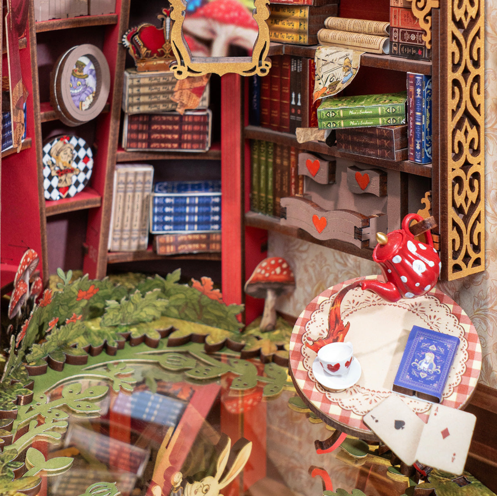 Robotime Fall into Wonder DIY Book Nook