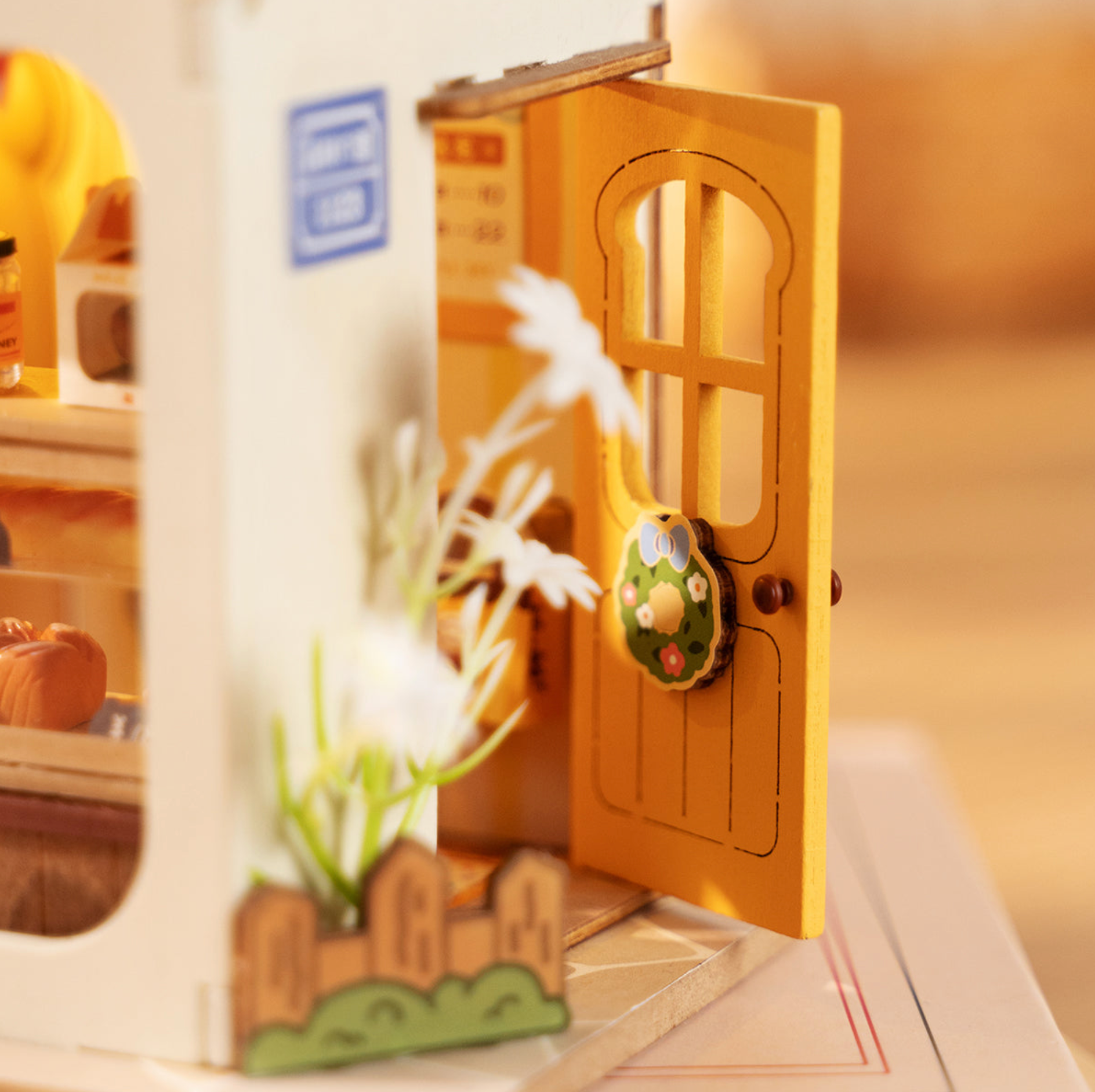 ROBOTIME Teddy's Breadbox DIY Miniature House Kit