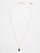 Holly Yashi Gracie Oval Pendant Necklace - Sapphire Blue