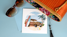 Classic Woodie Blank Quilling Card