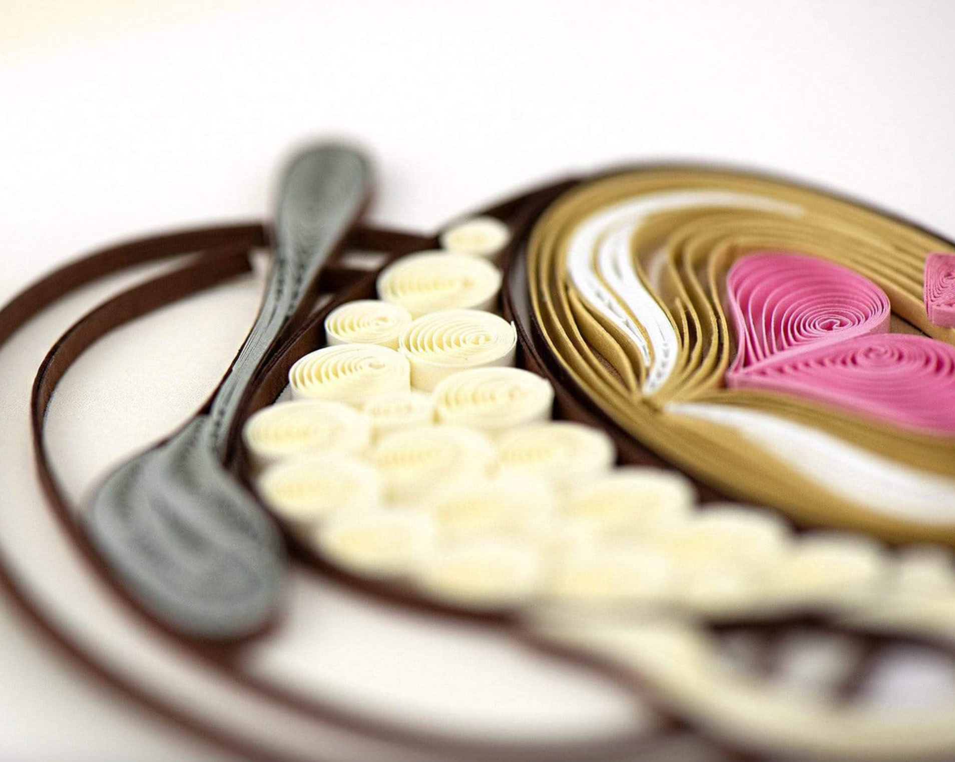 Love Latte Blank Quilling Card