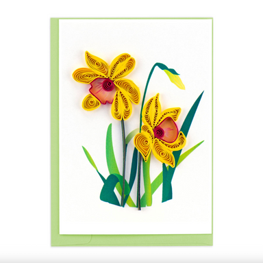Daffodil Quilled Gift Enclosure