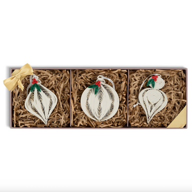 Quilled Christmas Ornaments Box Set
