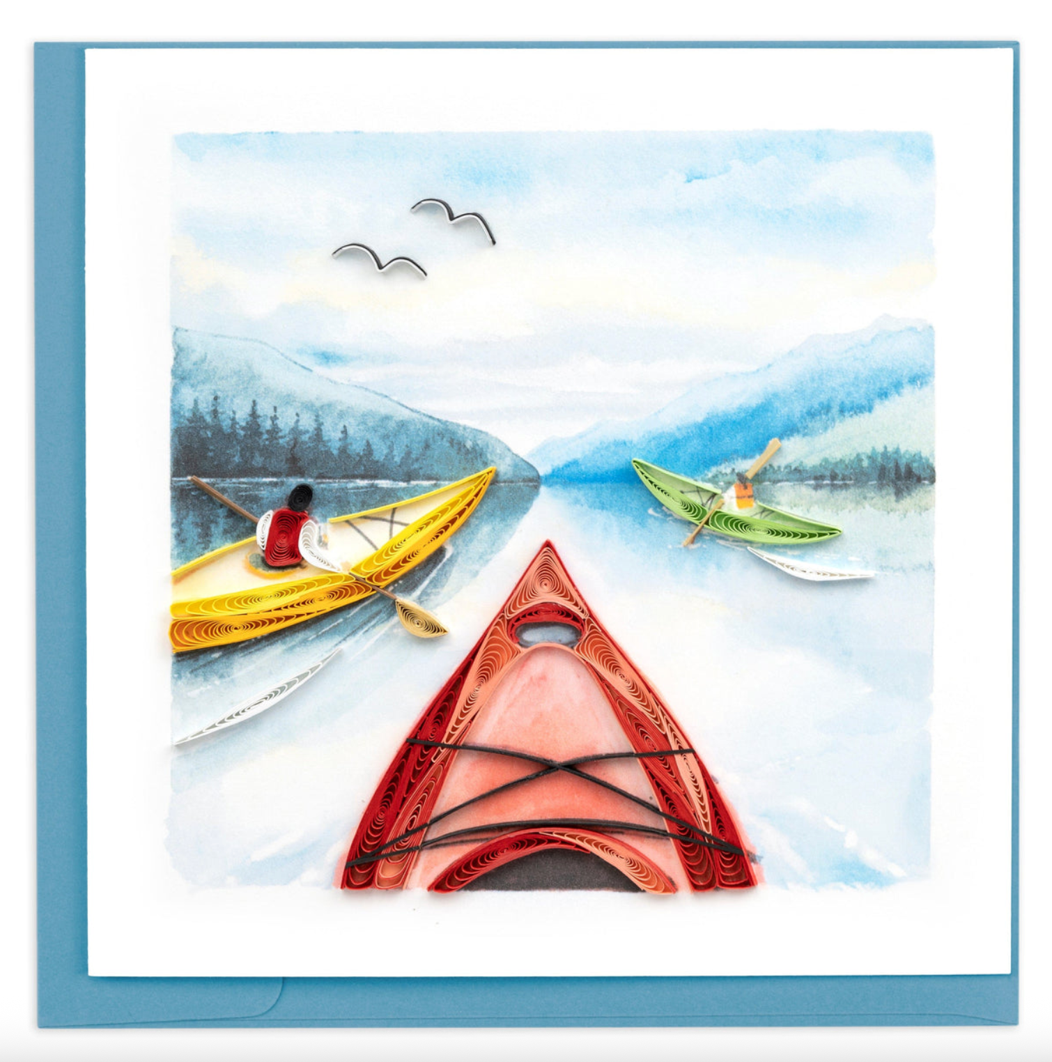 Kayaking Blank Quilling Card