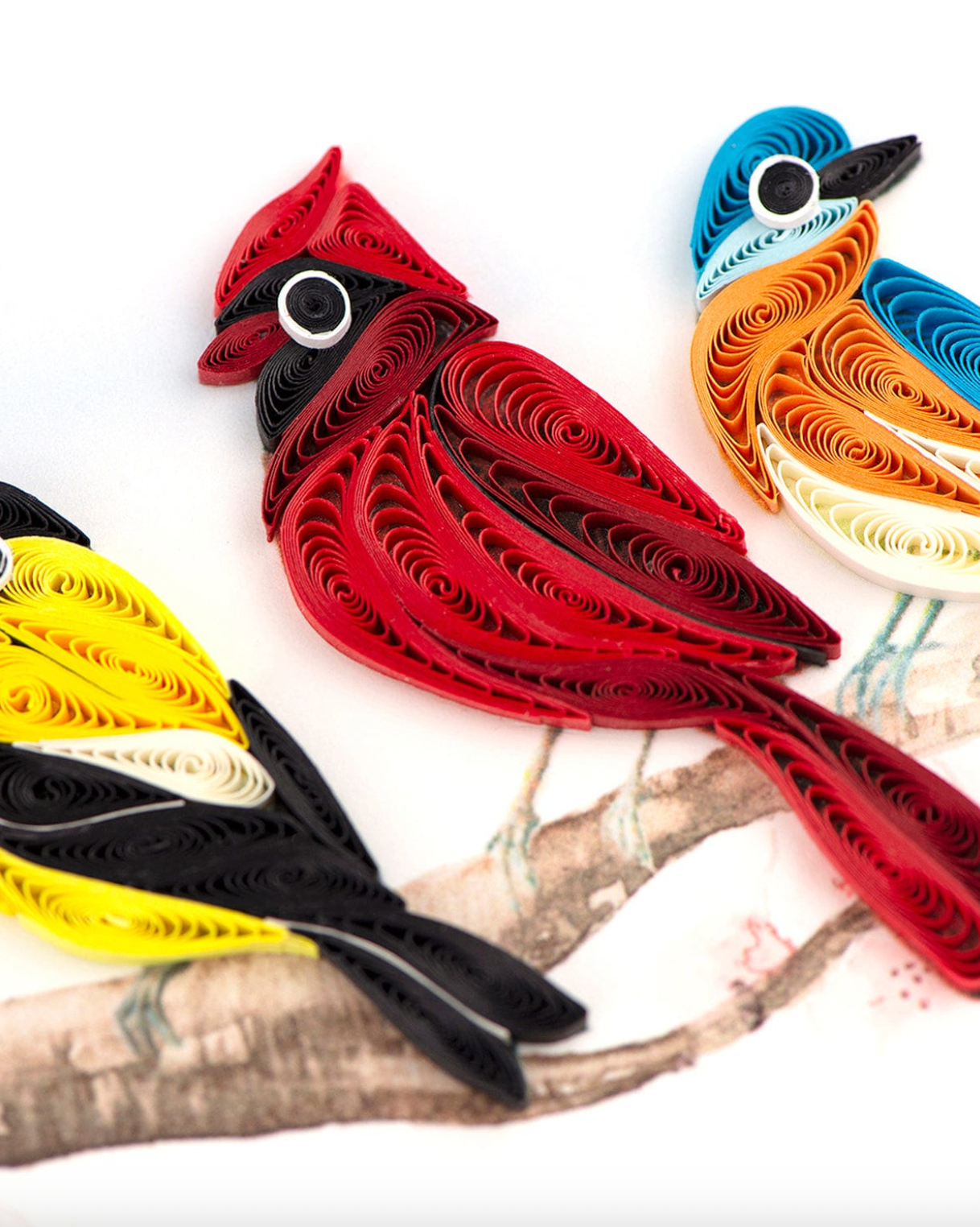 Songbirds Blank Quilling Card