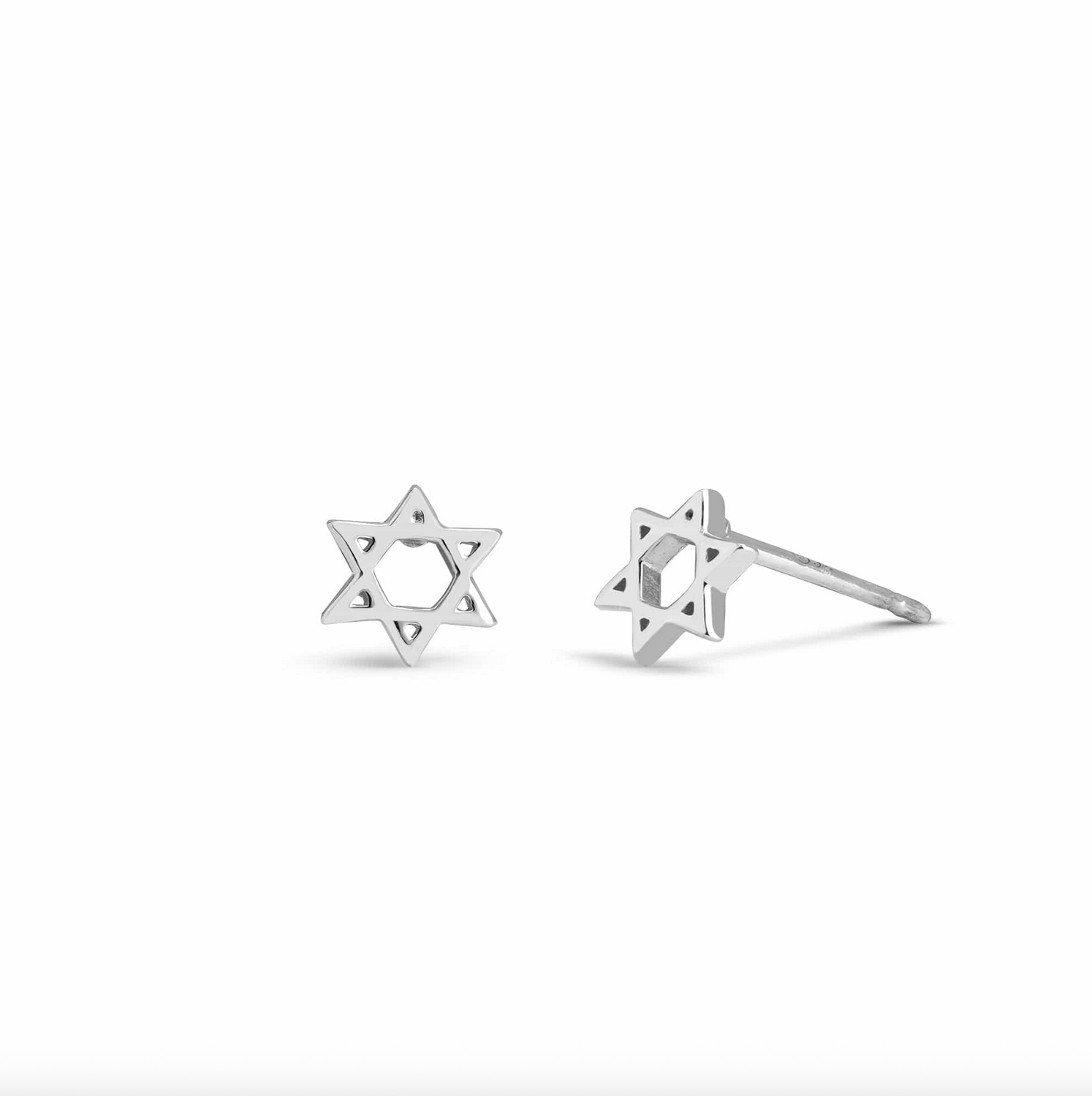 BOMA Jewish Star Studs