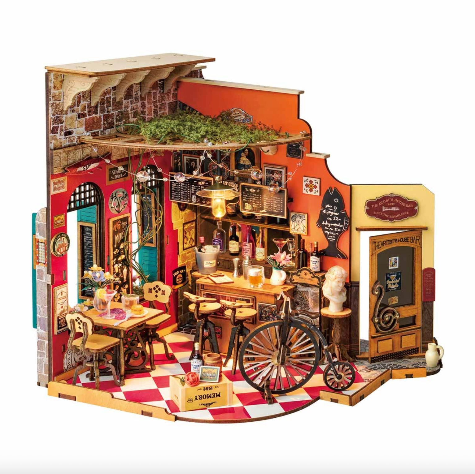 ROBOTIME Rolife DIY Miniature House - Cheers Bar