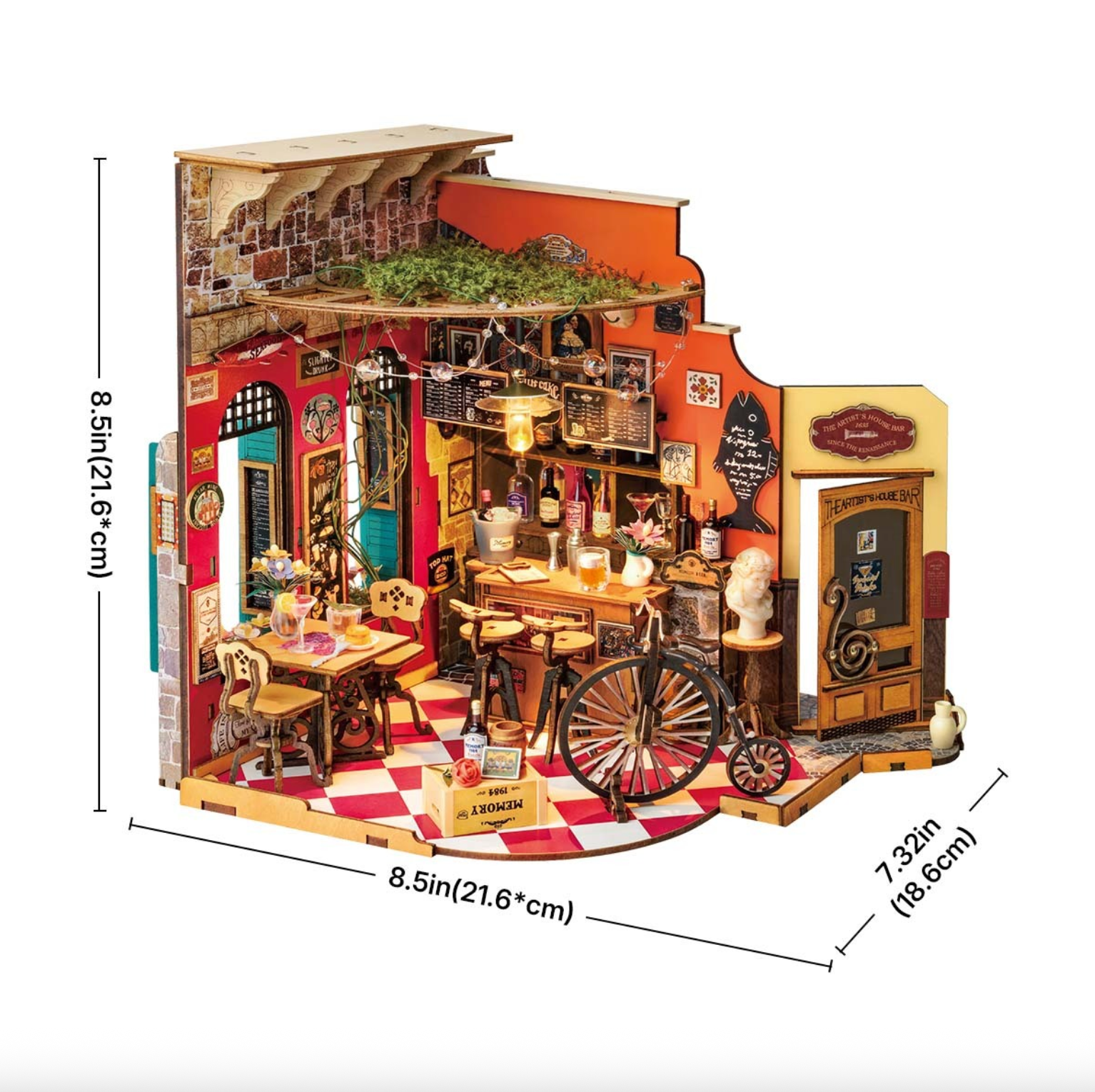 ROBOTIME Rolife DIY Miniature House - Cheers Bar