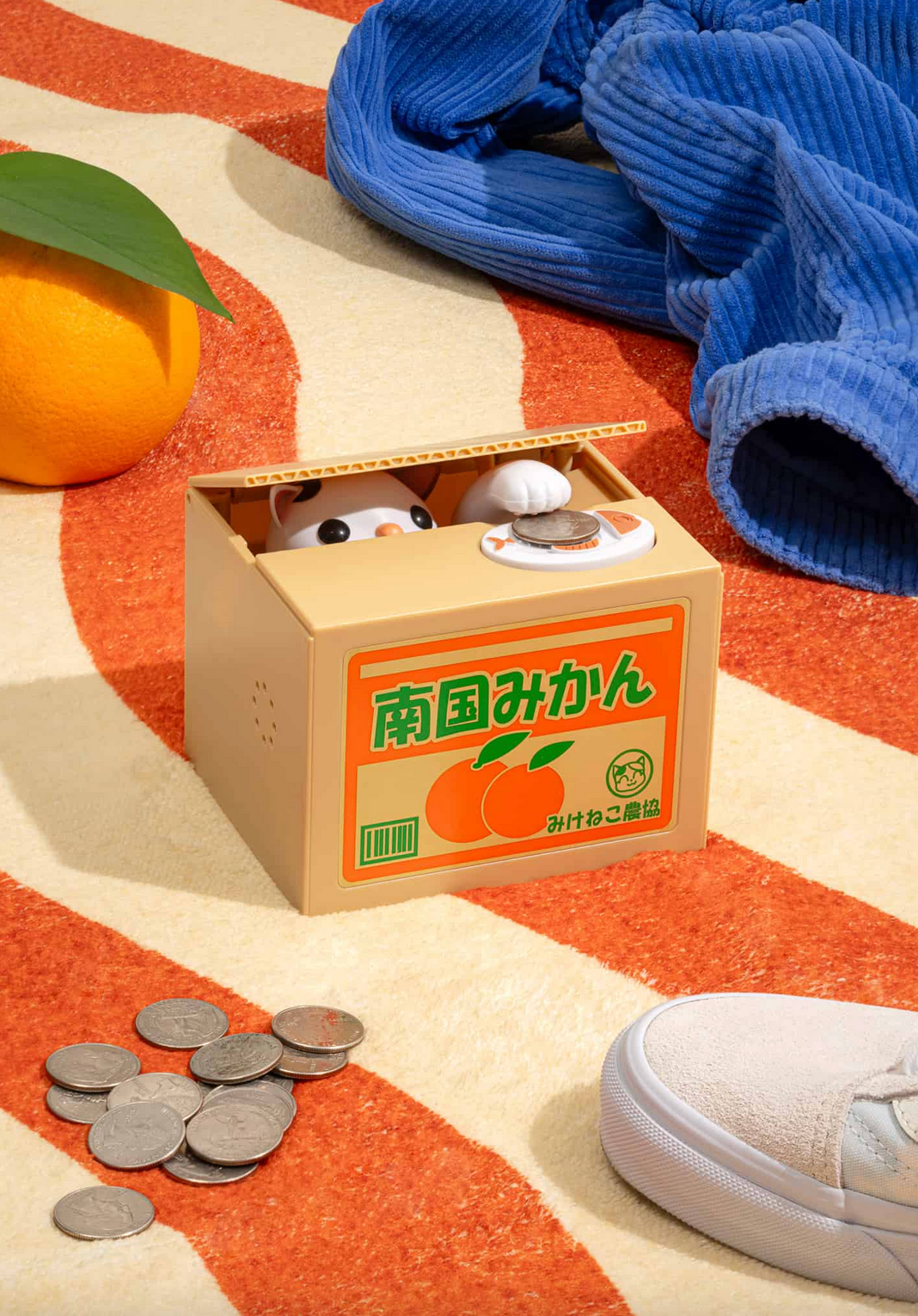 CI Cat in Box Bank