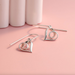 Boma Sterling Silver Infinite Loop Heart Earrings