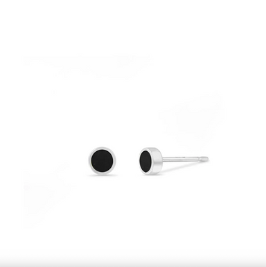 Boma Belle Mini Studs with Onyx