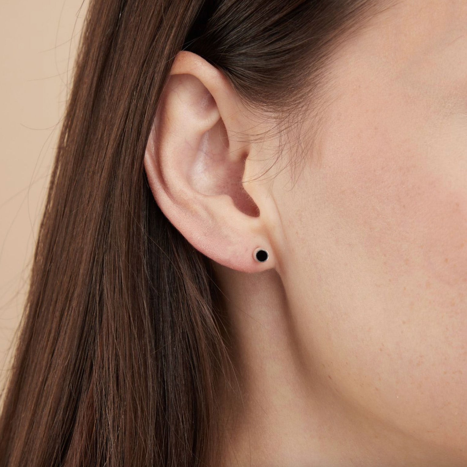 Boma Belle Mini Studs with Onyx