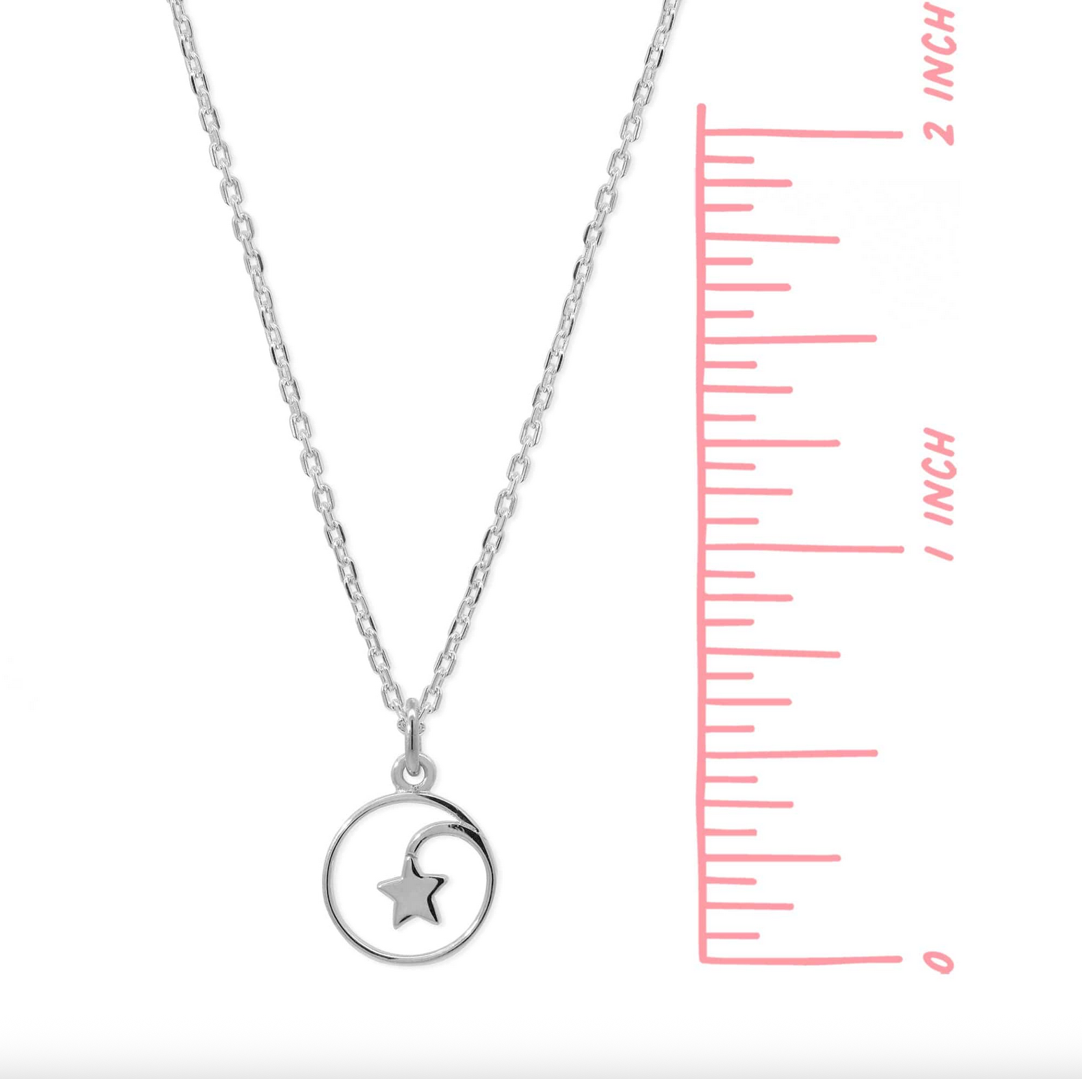 Boma Shooting Star Open Circle Necklace