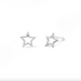 BOMA Open Silver Star Studs