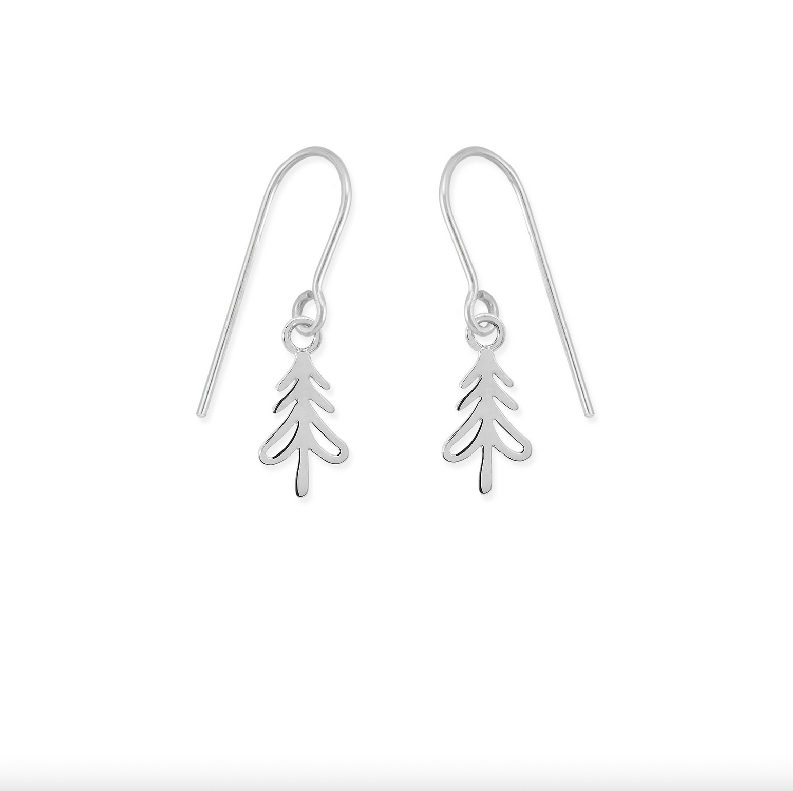 Boma Outlined Pine Tree Earrings