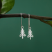 Boma Outlined Pine Tree Earrings
