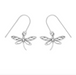 Boma Outlined Dragonfly Sterling Silver Earrings