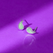Boma Water Droplet Studs with Green Mother of Pearl