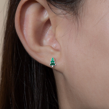Boma Evergreen Pine Tree Studs