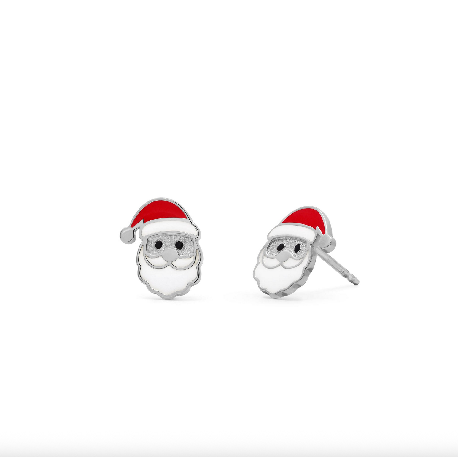 Boma Santa Face Post Earrings