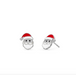 Boma Santa Face Post Earrings