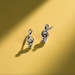 Boma Treble Clef Music Note Studs
