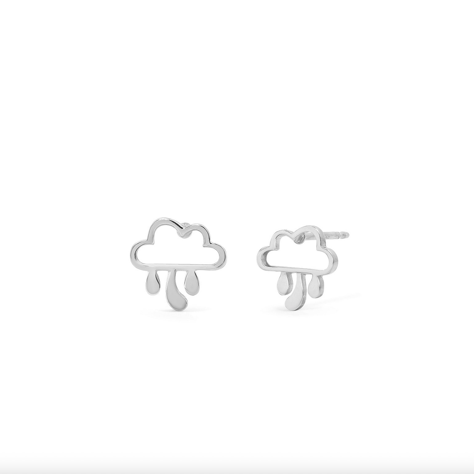 Boma Rain Cloud Stud Earrings