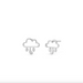 Boma Rain Cloud Stud Earrings