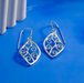 Boma Sterling Silver Whimsical Swirl Earrings