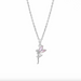 Boma Fairy Pixie Necklace with Pink Mother of Pearl