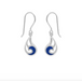 Boma Blue Wave Dangle Earrings