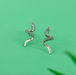 Boma Slythering Snake Stud Earrings