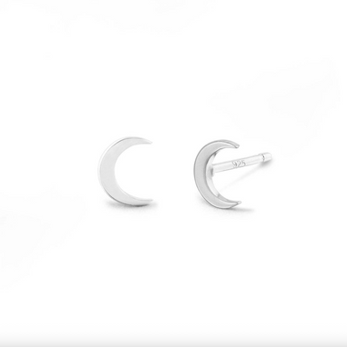 Boma Crescent Moon Stud Earrings