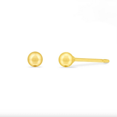 Boma Belle Mini Ball Studs - Medium Gold