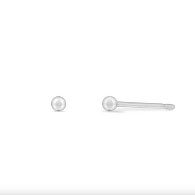 Boma Belle Mini Ball Studs - Small Silver