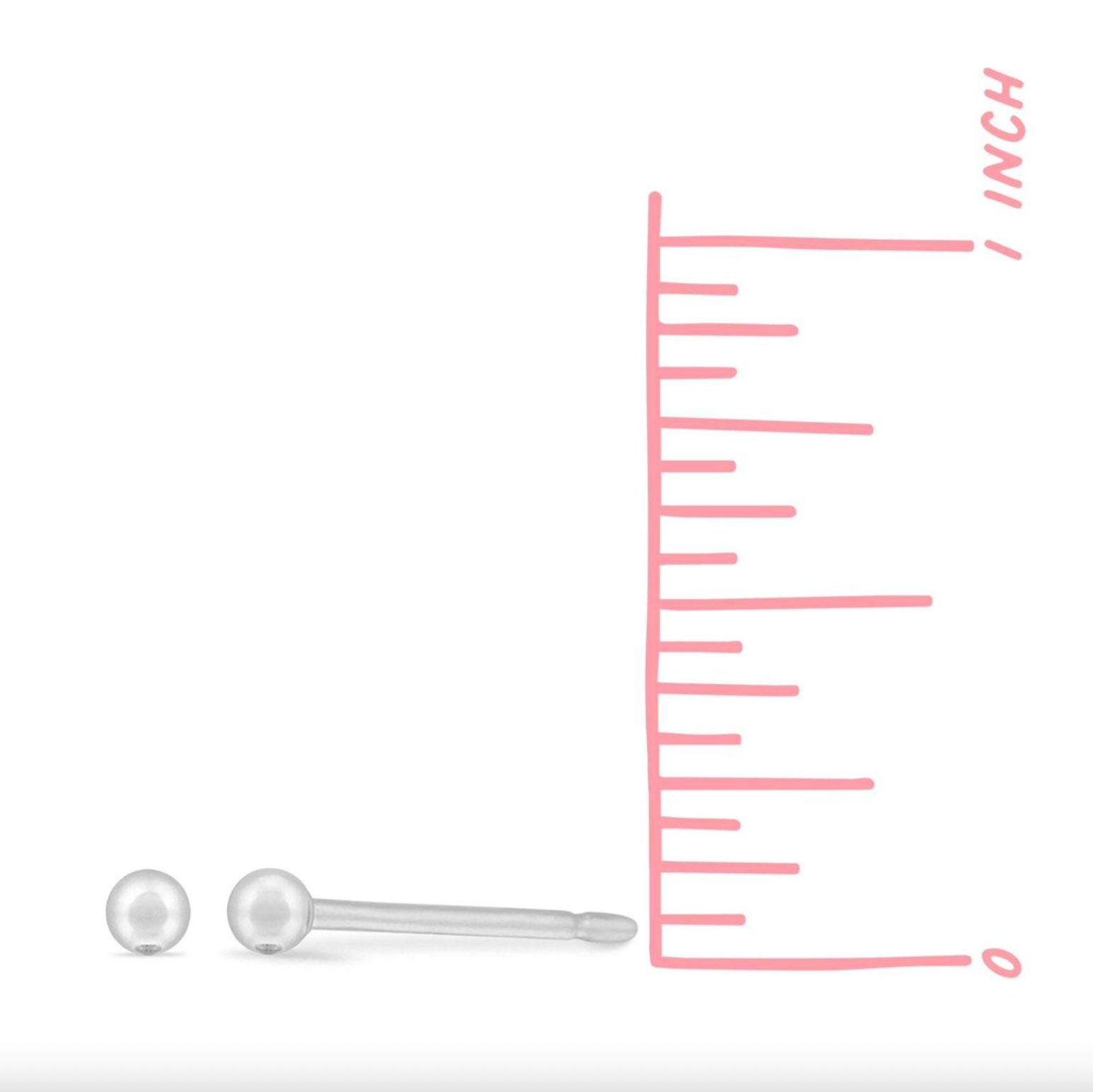 Boma Belle Mini Ball Studs - Small Silver