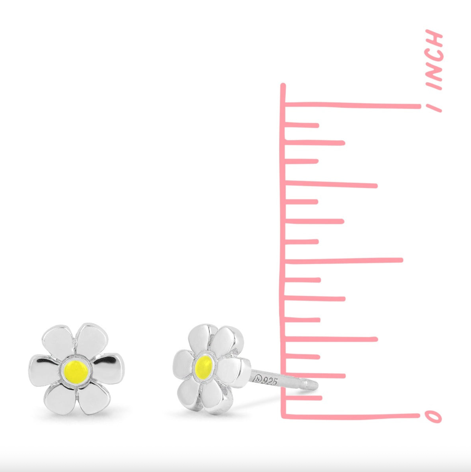 Boma Daisy Flower Studs
