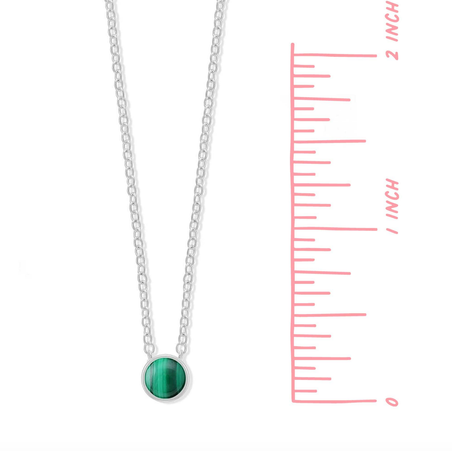 Boma Belle Malachite Necklace - May and Hope