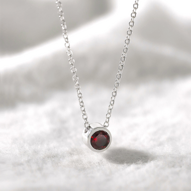 Boma Belle Garnet Necklace - January and Protection