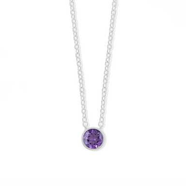 Boma Belle Amethyst Necklace - February and Wisdom