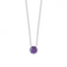 Boma Belle Amethyst Necklace - February and Wisdom