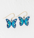 Holly Yashi Mariposa Butterfly Earrings - Blue Radiance