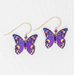 Holly Yashi Mariposa Butterfly Earrings - Violet Skies