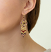 Holly Yashi Eternal Rose Earrings - Vintage Burgundy