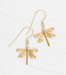 Holly Yashi Dragonfly Dreams Earrings - Gold