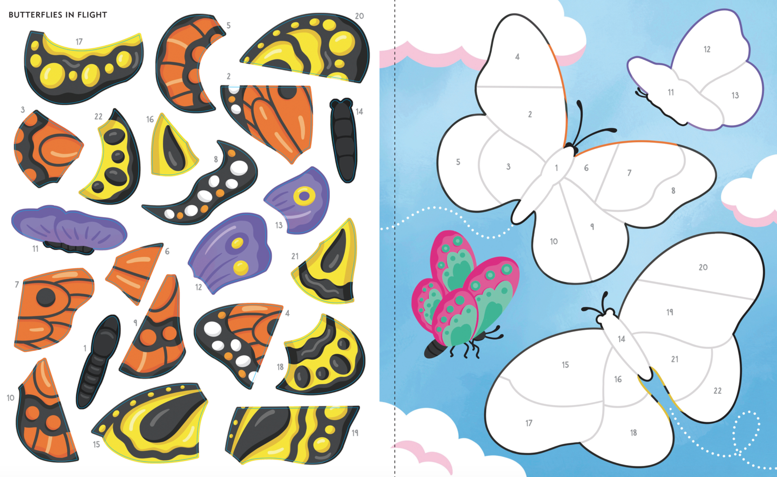 Calming Creations Large Print Color-by-Sticker Book