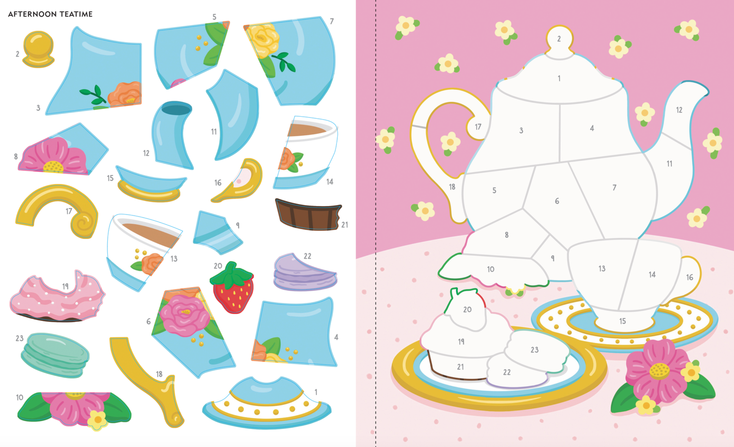 Calming Creations Large Print Color-by-Sticker Book