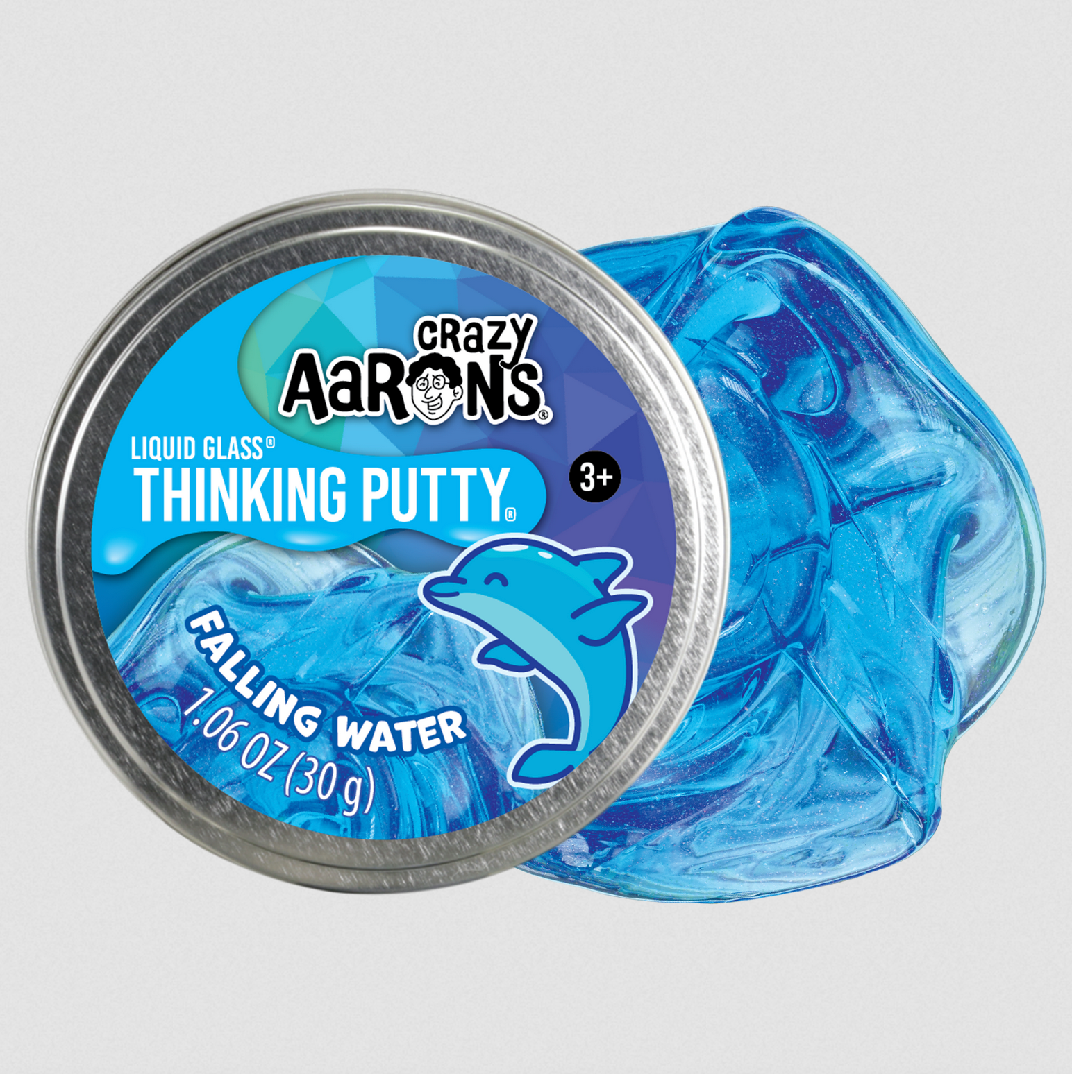Crazy Aaron's Liquid Glass Falling Water- Mini Tin